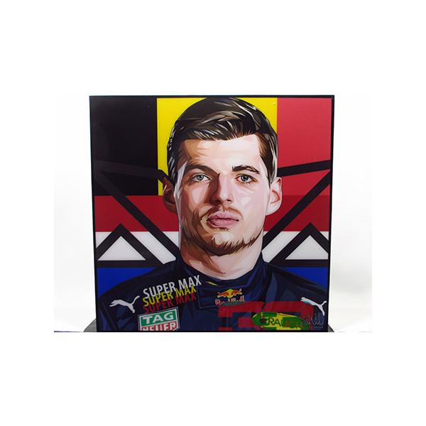 新品 No 351】 ポップアートパネル マックス フェルスタッペン