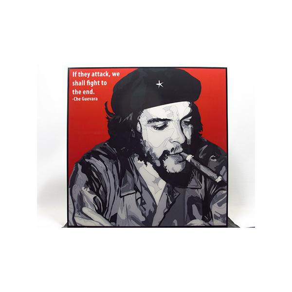 【イカ・新品 No 498】 ポップアートパネル チェ ゲバラ 新品 No 498】 ポップアートパネル チェ ゲバラ : ポップアート