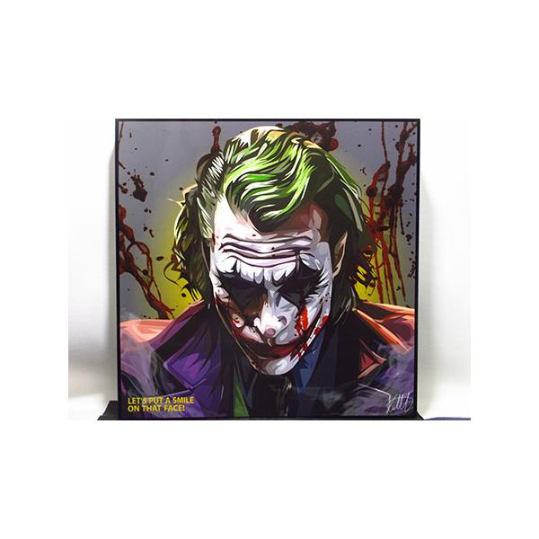 【こーた・新品 No 129】 ポップアートパネル JOKER アーサー 新品 No 700】 ポップアートパネル JOKER アーサー フレック : ポップ