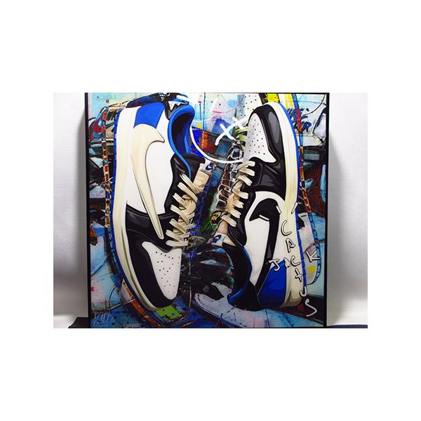 新品 No 711】ポップアートパネル NIKE エア ジョーダン 1 LOW