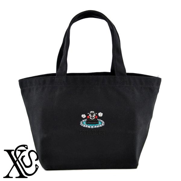 くまモン142柄単 刺繍 キャンバス生地 ランチ ミニ トートバッグ レディース メンズ【X-CLOTHES】オリジナル グッズ ワンポイント 雑貨