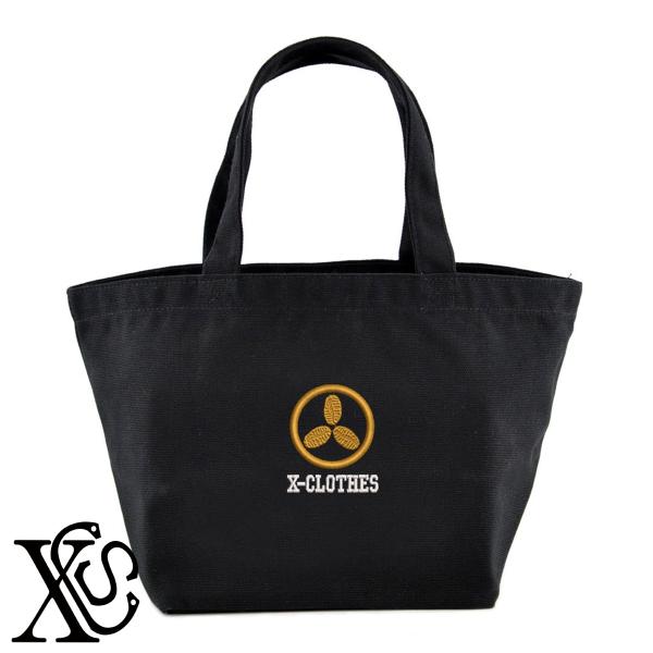 コーヒー3柄単 刺繍 キャンバス生地 ランチ ミニ トートバッグ レディース メンズ【X-CLOTHES】オリジナル グッズ ワンポイント 雑貨