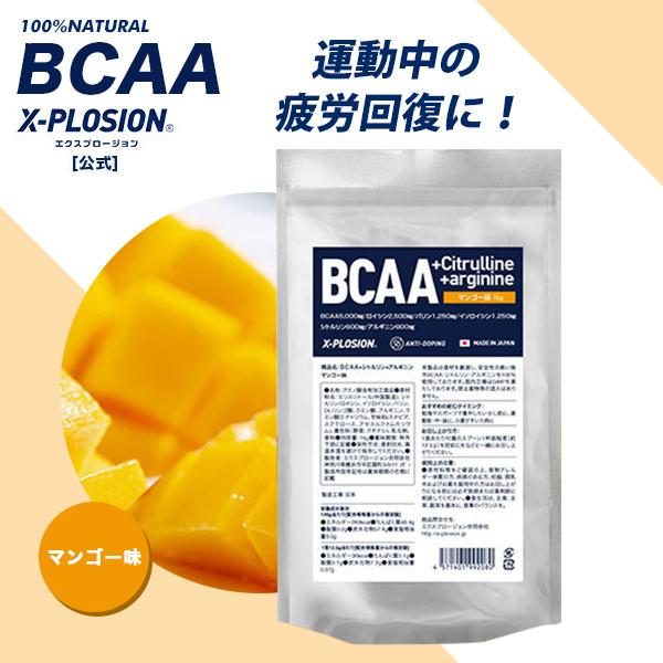 エクスプロージョン BCAA 1kg マンゴー味 海外ブランド 分枝鎖