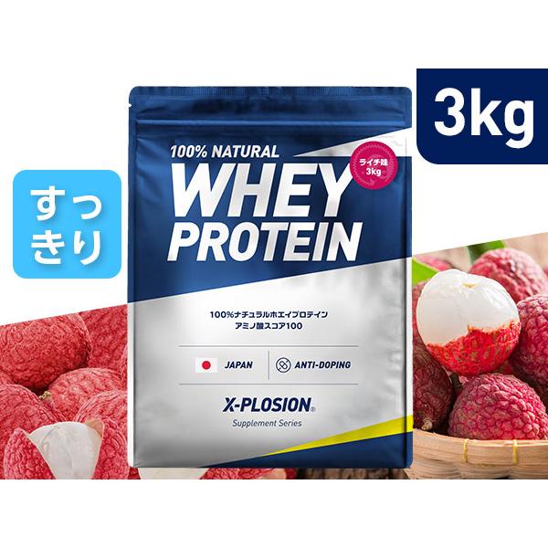 カテゴリ：プロテイン名称：たんぱく加工食品(粉末たん白)内容量：3kg/1個原材料名：乳清たんぱく(乳成分を含む)、マルトデキストリン、果糖、食塩／乳化剤(大豆由来)、香料、酸味料、甘味料(スクラロース)乳たんぱく：ドイツ産製造工場：日本【...