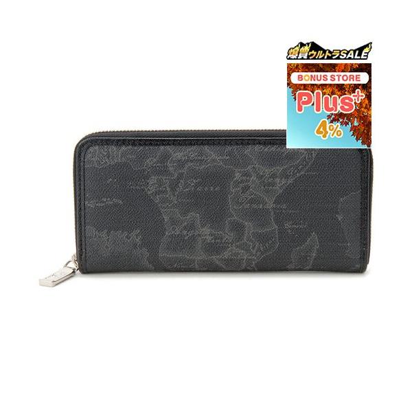 【並行輸入品】 プリマクラッセ 長財布 地図柄 W057 6426 ブラック(0001 BLACK) PRIMA CLASSE
