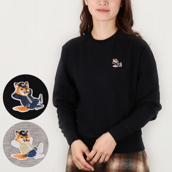 メゾンキツネ MAISON KITSUNE レディース トレーナー DRESSED