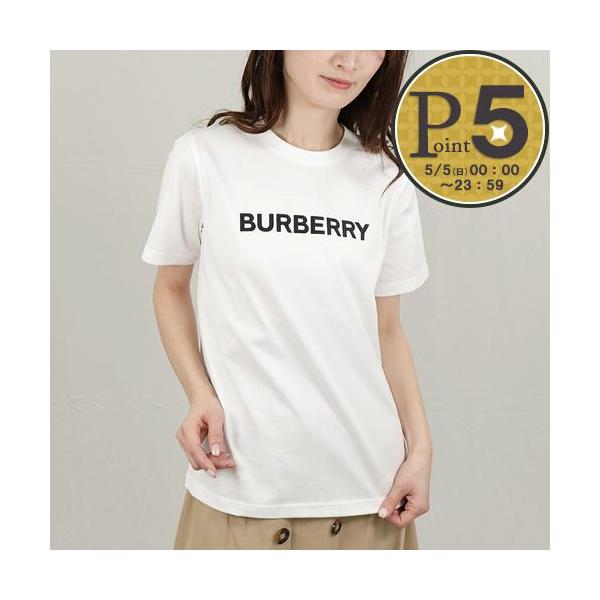 新品 BURBERRY 8064473 A1464 コットンTシャツ S - 通販