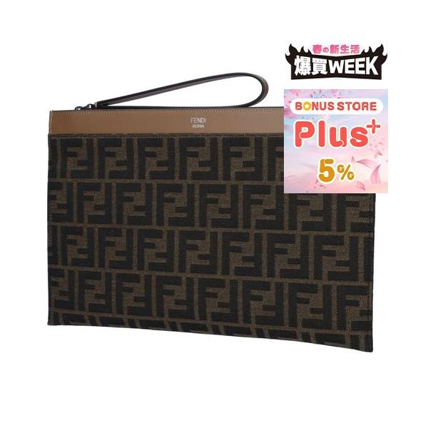 FENDI フェンディ クラッチバッグ フラット スリムクラッチ ミディアム 