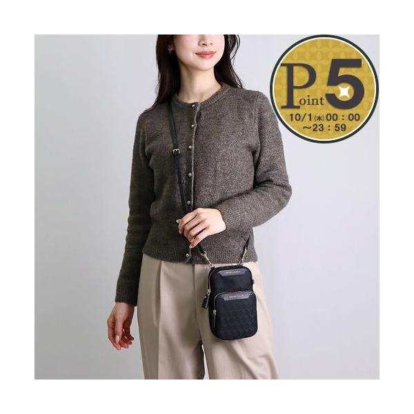 【並行輸入品】 アニヤハインドマーチ ANYA HINDMARCH ショルダーバッグ AH5050925180559 BLACK ロゴ エッセンシャルズ クロスボディ