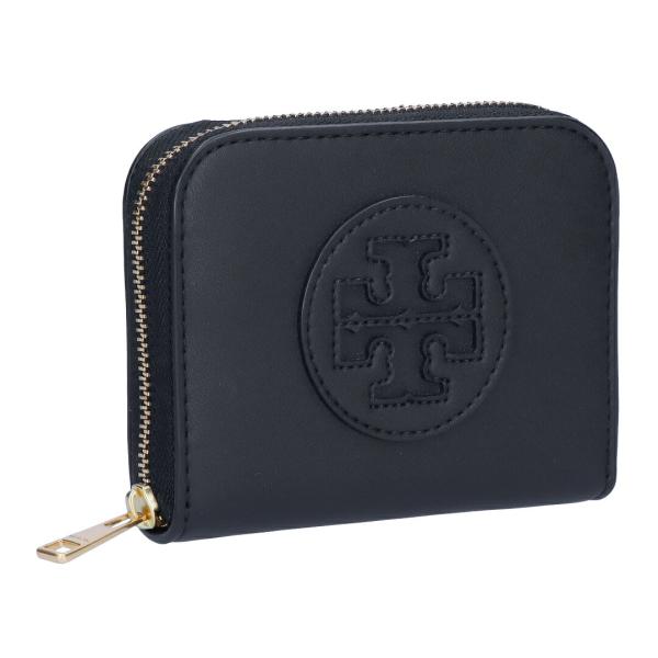 【並行輸入品】 トリーバーチ TORY BURCH 折財布 コインケース カードケース ELLA BIO SMALL ZIP WALLET エラ 157505 001 BLACK
