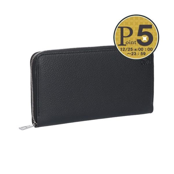 LOEWE 黒 レザー コンパクト財布 人気モデル☆】ロエベ（LOEWE）ブラックレザーコンパクト二つ折り財布