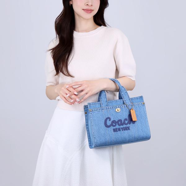 【並行輸入品】 コーチ COACH 2WAYバッグ DNM カーゴトート26 CR659 B4 INDIGO