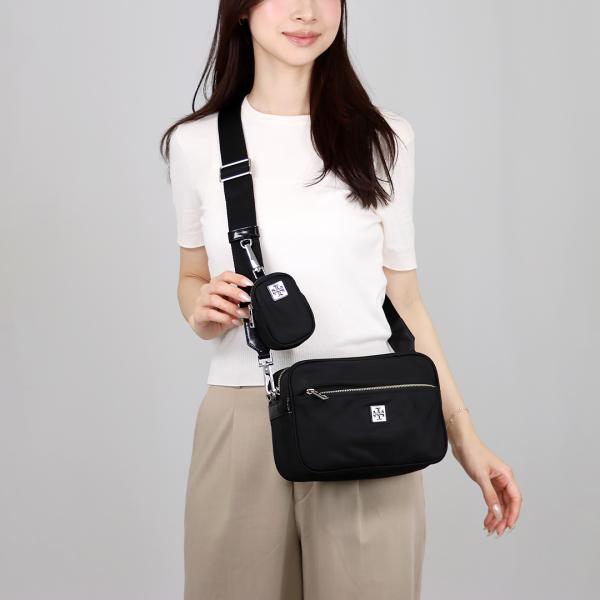 【お取り寄せ】 【並行輸入品】 トリーバーチ TORY BURCH ショルダーバッグ クロスボディ VIRGINIA ヴァージニア 169166 001 BLACK ブラック