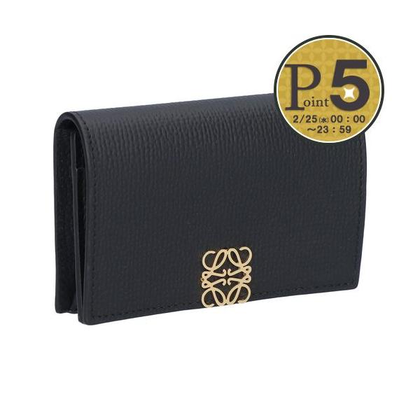 ロエベ メンズ アナグラム ロゴ型押しレザー ガーメントケース