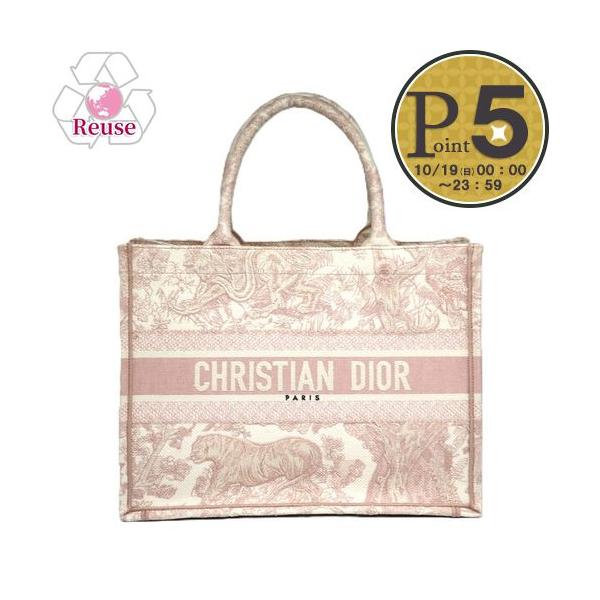 CHRISTIAN DIOR トートバッグ ピンク Christian Dior 【お取り寄せ】 【リユース品】 ディオール DIOR