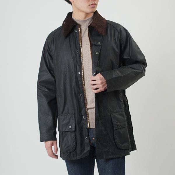は*う様 Barbour バブアー　BEAUFORT JACKET セージ34 Barbour（バブアー） 【並行輸入品】 メンズ ブルゾン BEAUFORT WAX