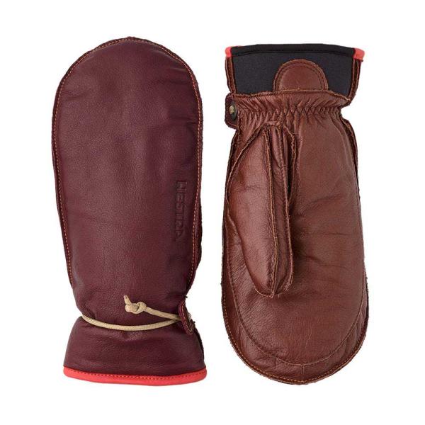 ヘストラ HESTRA 3000661 Wakayama Mitt カラーBordeaux/Brown