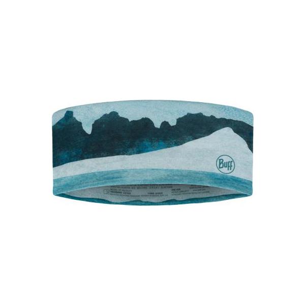 バフ BUFF 601537 COOLNET UV WIDE HEADBAND  カラーALER TEAL ヘッドバンド UPF50 ランニング ジム ヨガ ストレッチ スポーツ