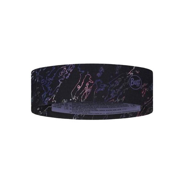 バフ BUFF 601599 COOLNET UV SLIM HEADBAND  カラーANTER BLACK ヘッドバンド UPF50 ランニング ジム ヨガ ストレッチ スポーツ