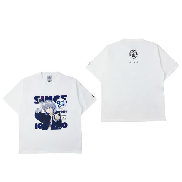 よいどれ YOIDORE 826222 One CUP OZEKI コラボ どれみちゃん Tシャツ カラーホワイト(90) 酒  ワンカップ大関 カジュアル タウン