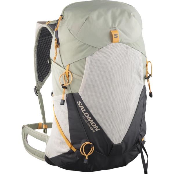 サロモン SALOMON LC2467500 AEROTREK 28 WOMEN カラーSEAGRASS/SILVER CLOUD/Nine Iron レディース ウィメンズ 登山 ハイキング ザック リュック 山岳