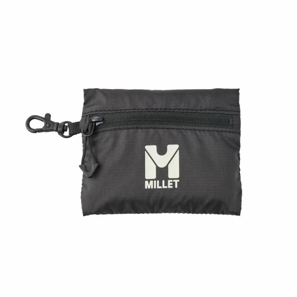 ミレー MILLET MIS0796 ミニ パッカブル ウォレット カラーBLACK-NOIR(N0247) 財布 サイフ 軽量 コンパクト 撥水 登山 ハイキング タウン