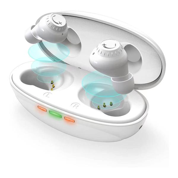集音器【国内正規品】最新デザイン お洒落な高性能 超小型 左右両用耳穴式タイプ A-51 簡単音量調整 メガネのまま使えます 軽度 中度難聴者