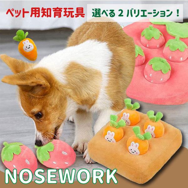 ノーズワーク にんじん いちご 選べる インスタ映え 嗅覚トレーニング 犬 猫 知育玩具 一人遊び おやつ フードボウル ペット おもちゃ 知育玩具 運動不足解消 X0799 Xenonshop 通販 Yahoo ショッピング