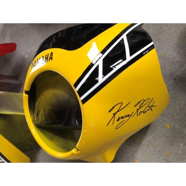 RZ250R/350R デカール ステッカー【 ケニーロバーツサイン 】カウル