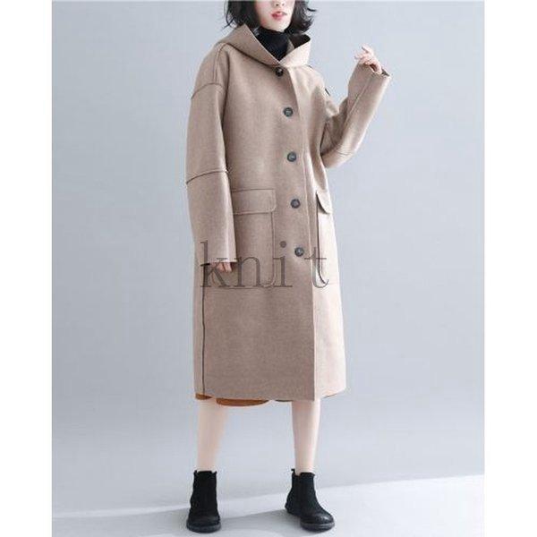 ダッフルコートレディースおしゃれ40代50代60代シニアゆったりアウターコートロング丈2516 Lem e 誠信商事 通販 Yahoo ショッピング