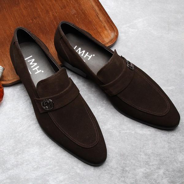 Iugen スエードローファー ドレスシューズ 24cm Iugen スエードローファー ドレスシューズ 24cm