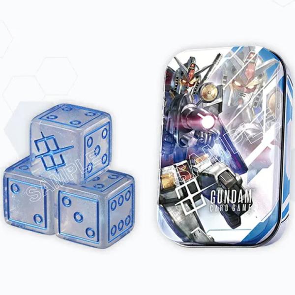 ガンダムカードゲーム　オフィシャルダメージカウンターダイス　3つ ガンダム ガンダムカードゲーム オフィシャルダメージカウンター