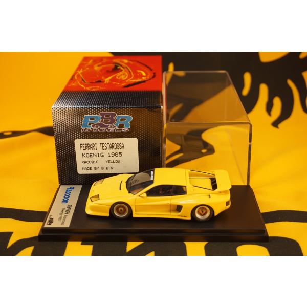 Amazon | レア絶版 BBR/Raccoon 1/43 Ferrari Testarossa Koenig