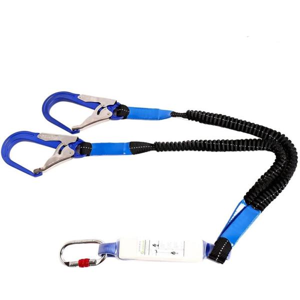 フルハーネス用ランヤード 高強度ポリエステル 安全帯 ハーネス用