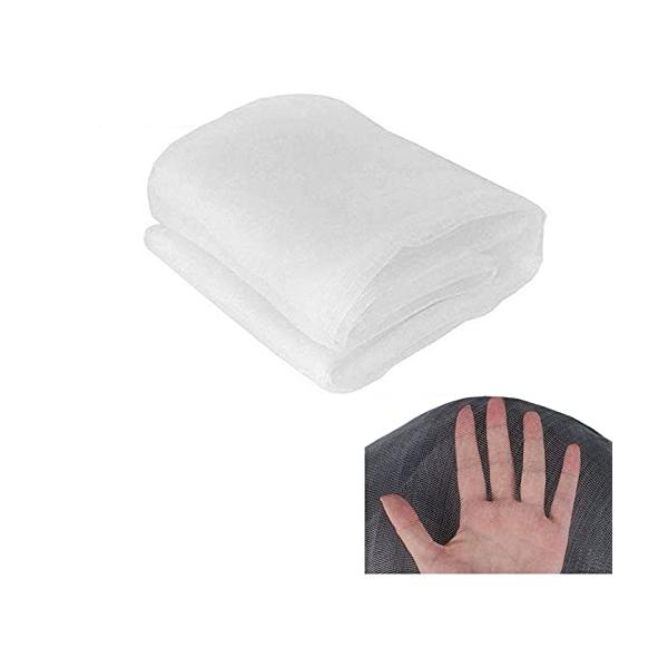 【多機能】：防虫ネットは主に作物を昆虫、鳥や動物等の害虫害獣から守れ、これ以外に保温、防風、霜、雪、埃を遮断でき、多用途使える農業園芸ネットです。