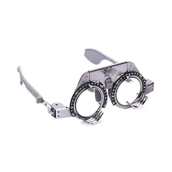 光学トライアルフレーム 全能タイプ PD54~70調節可 4枚掛け めがね屋