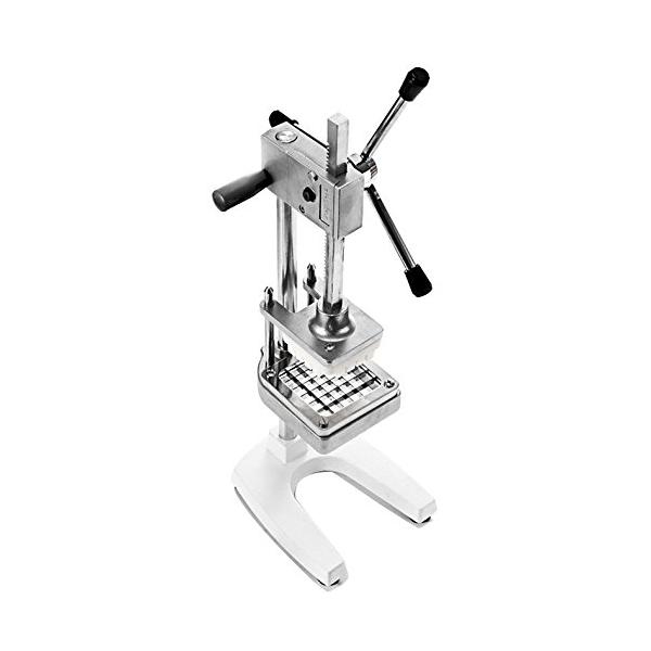 手動式 ポテトカッター 7mm+10mm+14mm 野菜カッター ステンレス 卓上型 家庭用 業務用
