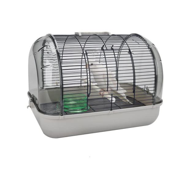 【サイズと適用対象】 Sサイズ：長さ32ｃｍ×奥行21cm×高さ22ｃｍ；Lサイズ：長さ41ｃｍ×奥行27cm×高さ29ｃｍ。空間が広く、鳥が楽しんで住んで遊ぶことができます。また、大中小型ペットに対応し、鳥やオウム、スズメ、オカメインコ、...