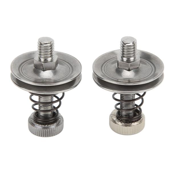 糸調子アセンブリ、2 個 3.5x1cm/1.4x0.4in ステンレス鋼ミシン
