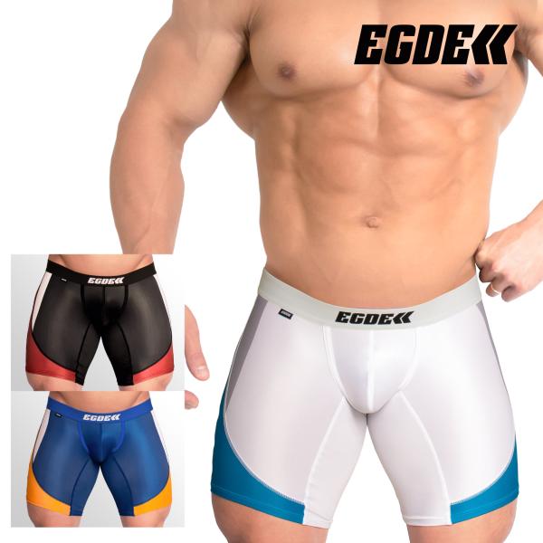 [Release date: December 23, 2025]勝ち取るための魅せるライン『VICTOR』スーパーローライズ ロングボクサーが登場！スポーツウェアを思わせるサイドに配置された切り替えラインカラーごとに異なるユニフォームライ...