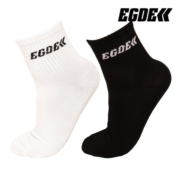 【4135】EGDE LOGO short socks