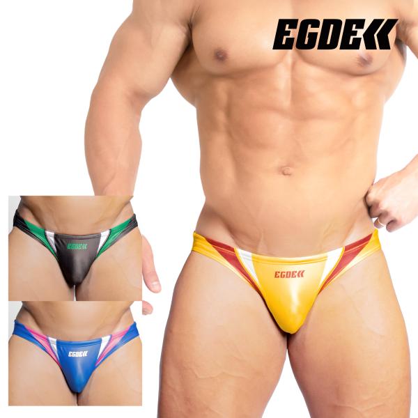 [Release date: August 22, 2025]エネルギッシュなスタイルを備えたスイムギア『DUAL』スイムビキニから新色が登場！艶のあるウェット加工を施し、フロントには切り返しライン。アクセントカラーと合わせたカモメステッチ...