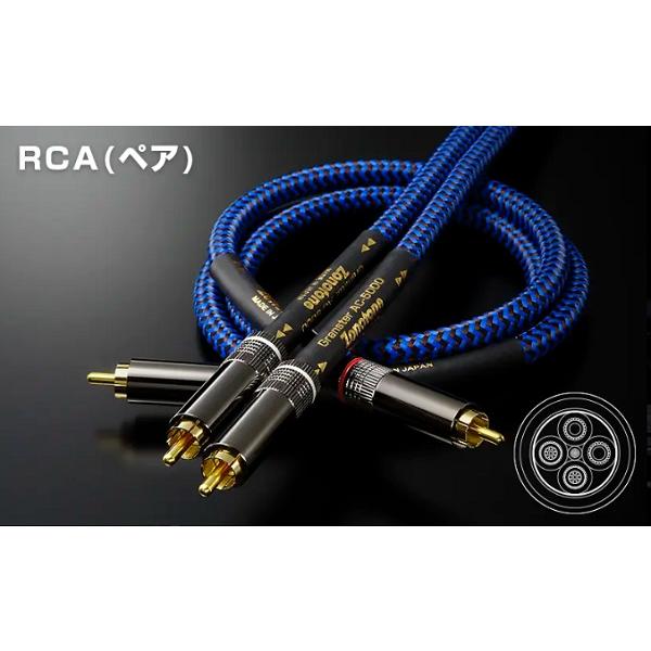 ゾノトーン 7NAC-Granster 5000α RCAケーブル 1.0mペア 新製品