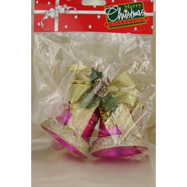 クリスマスオーナメント リボン付 ベル ピンク ツリー オーナメント Buyee Buyee Japanese Proxy Service Buy From Japan Bot Online