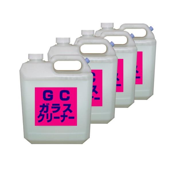 ガラスクリーナー 4本入り クリーナー プロ仕様 業務用 洗車用品