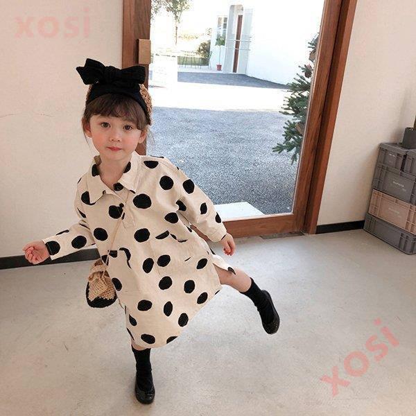 子供服 ワンピース キッズ 韓国子供服 女の子 冬服 長袖 シャツワンピース 子供ドレス Dress 子ども服 ベビー服 お姫様 おしゃれ 可愛い カジュアル 新品 90 100 1kdm192 Xosi 通販 Yahoo ショッピング