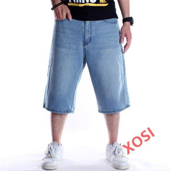 店長おすすめ 極太 デニム ハーフパンツ ジーンズ パンツ メンズ ルーズフィット B系 ヒップホップ 7分丈 ストリート ワイド Hiphop 父の日ギフト 2kz43 Xosi 通販 Yahoo ショッピング
