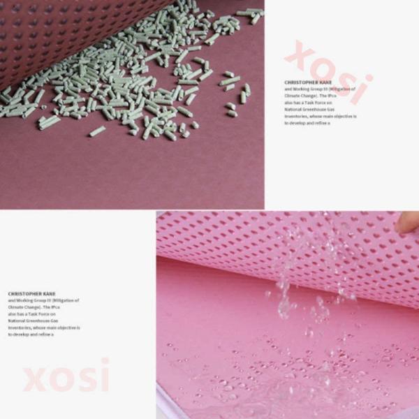 猫砂パッド ペット 猫マット製品 猫トイレマット 飛び散り防止 国内即発送 滑り止めマット 汚れ防止 猫砂キャッチャー 砂落とし ネコ砂 砂取りマット 猫用品