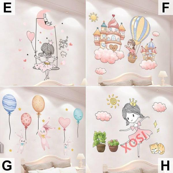 100 品質保証 ウォールステッカー 雑貨 インテリア ルームデコ ピンク ユニコーン 風船 ハート ロマンティック メルヘン 壁紙シール 壁紙デコ その他テーブル カラー I Www Ellepiserramenti It
