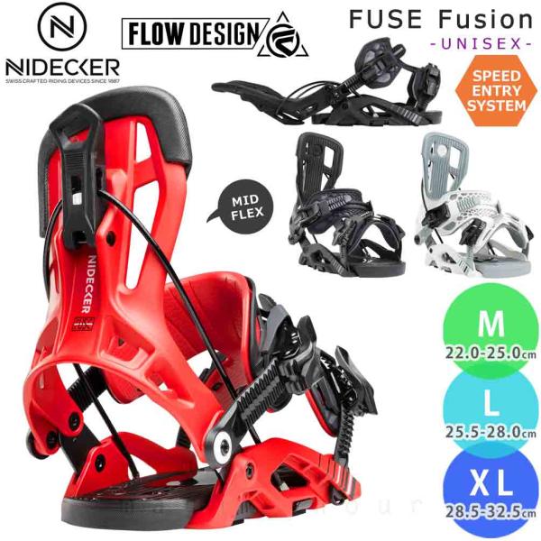 NIDECKER（ナイデッカー） 予約商品 スノーボード ビンディング